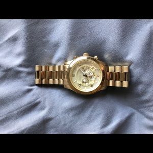 Gold Michael Kors watch